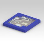 Velký kovový talíř hasičské auto a zachránce 30 cm