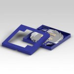 Velký kovový talíř hasičské auto oldtimer 30 cm