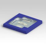 Velký kovový talíř hasičské auto oldtimer 30 cm