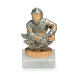 Vícebarevná figurka hasiče 8989