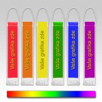 Zakázková hasičská stuha na prapor 6 - 15 ks