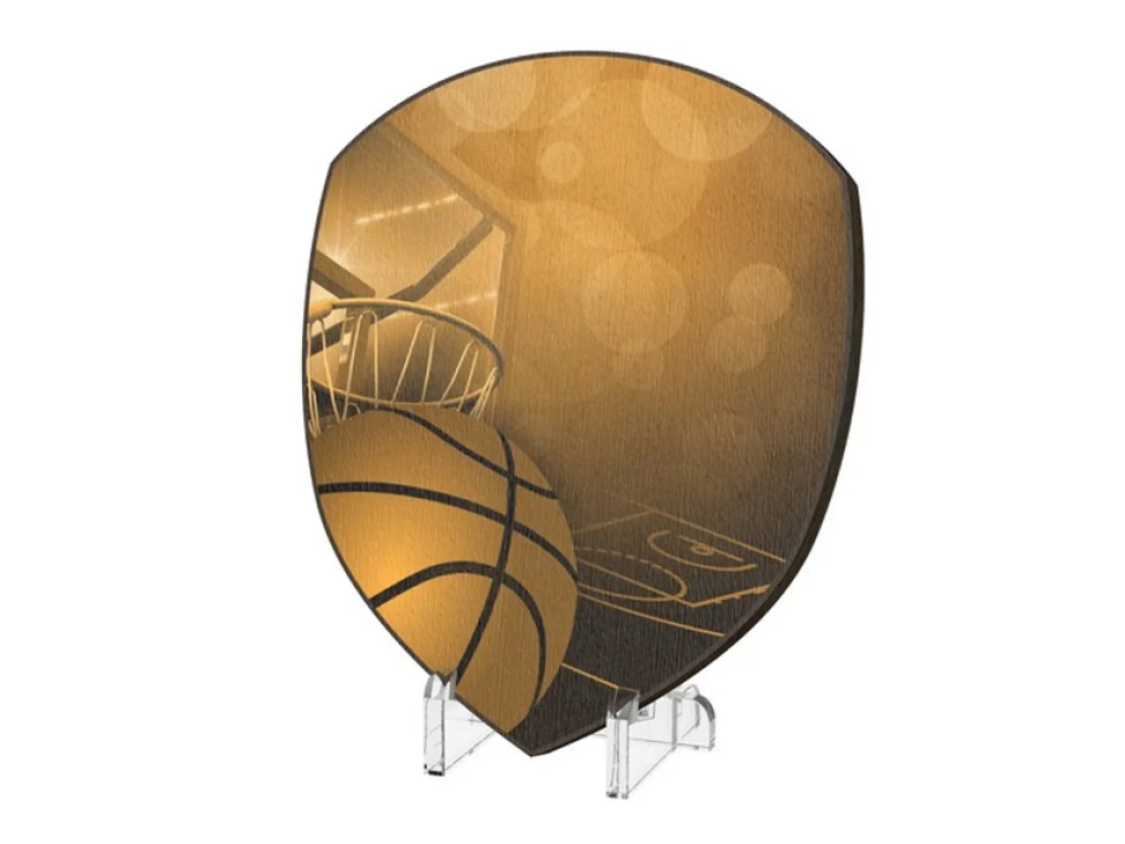 Plaketa Basketball WPPR004M07