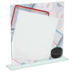 Skleněná trofej Hokej CR4021M4