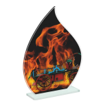 Skleněná trofej Hasiči CR4021M29
