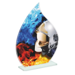 Skleněná trofej Hasiči CR4021M29