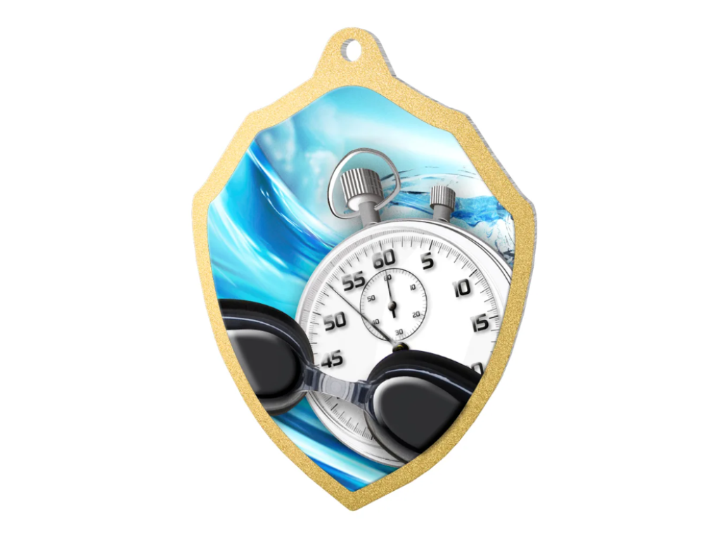 Kovová medaile Plavání MDM02M10