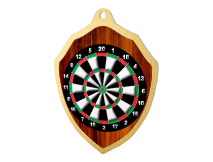 Kovová medaile Šipky MDM02M14