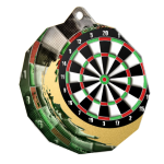 Kovová medaile Šipky MDM02M14