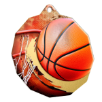 Kovová medaile Basketbal MDMR02M03