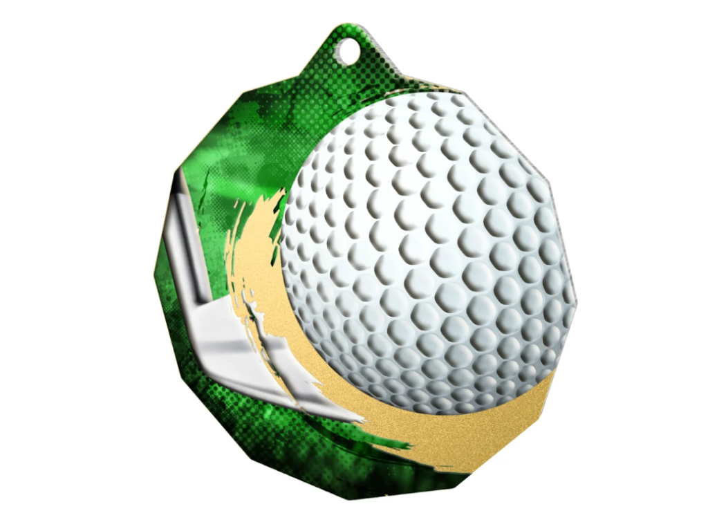 Kovová medaile Golf MDM03M39