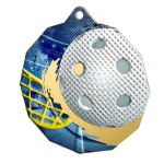 Kovová medaile Florbal MDM03M23