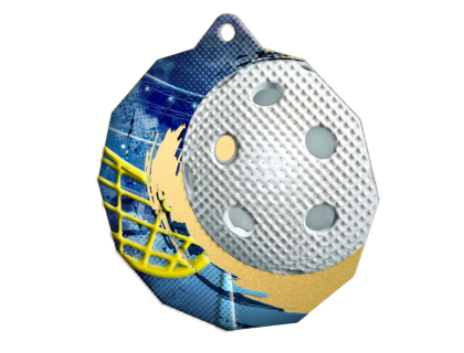 Kovová medaile Florbal MDM03M23