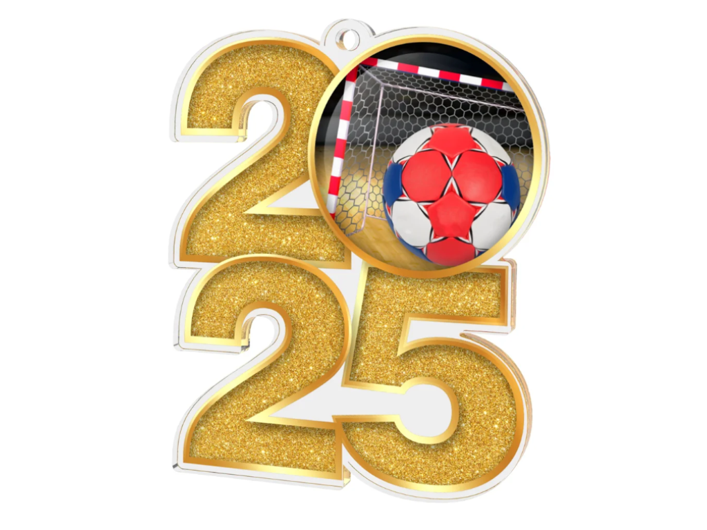 Akrylátová medaile Házená MDA2025M30