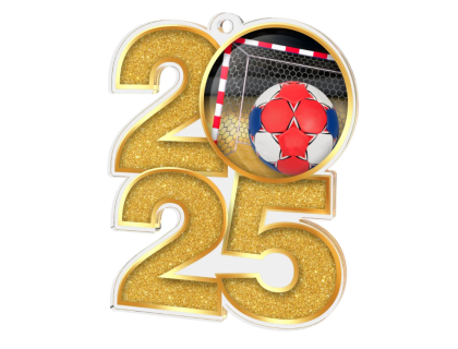 Akrylátová medaile Házená MDA2025M30