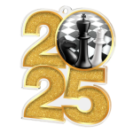 Akrylátová medaile Šachy MDA2025M29