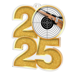 Akrylátová medaile Střelba MDA2025M22