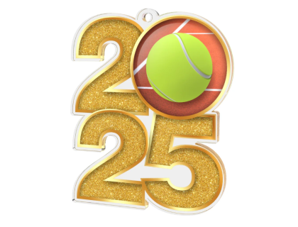 Akrylátová medaile Tenis - MDA2025M02