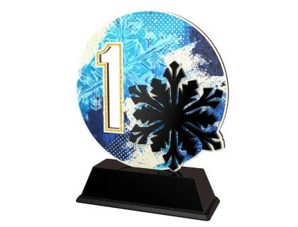 Dřevěná trofej Zima - PWT001M19