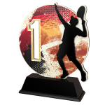 Dřevěná trofej Tenis -PWT001M18