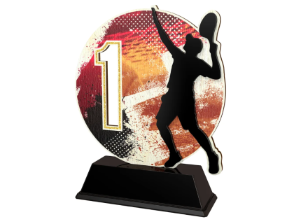 Dřevěná trofej Tenis -PWT001M18