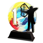 Dřevěná trofej Lukostřelba PWT001M21