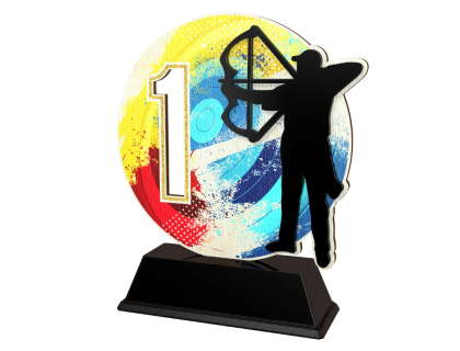 Dřevěná trofej Lukostřelba PWT001M21