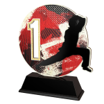 Dřevěná trofej Bojová umění - PWT001M07