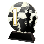Dřevěná trofej Šachy - PWT001M11
