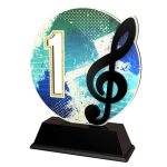 Dřevěná trofej Hudba PWT001M13