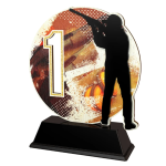 Dřevěná trofej Střelba PWT001M09