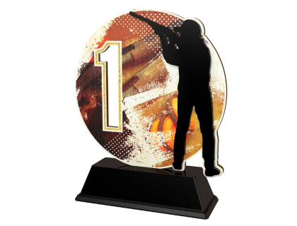 Dřevěná trofej Střelba PWT001M09