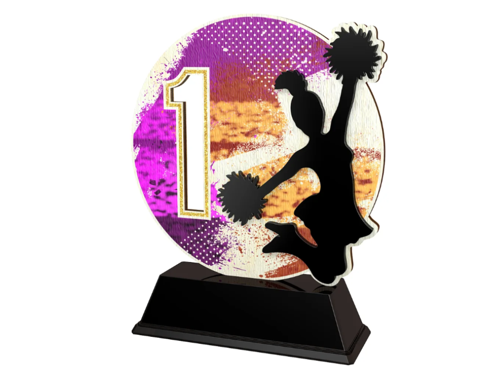 Dřevěná trofej Roztleskávačky - PWT001M06