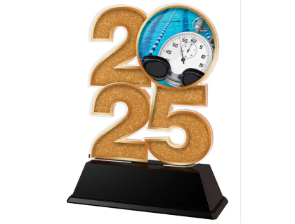 Akrylátová trofej Plavání C2025M24