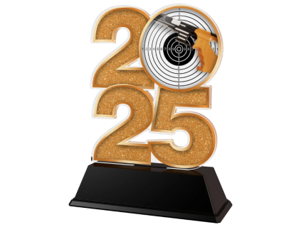 Akrylátová trofej Střelba C2025M22