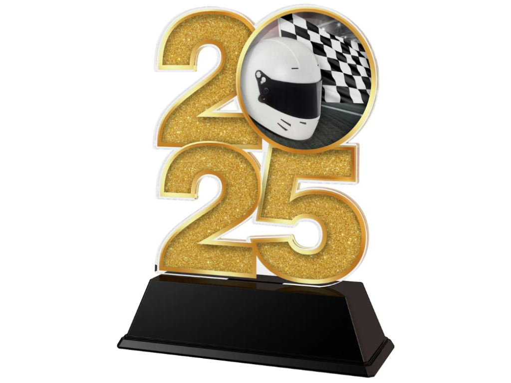 Akrylátová trofej Motorsport - C2025M17