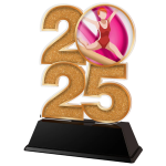 Akrylátová trofej Gymnastika - C2025M37