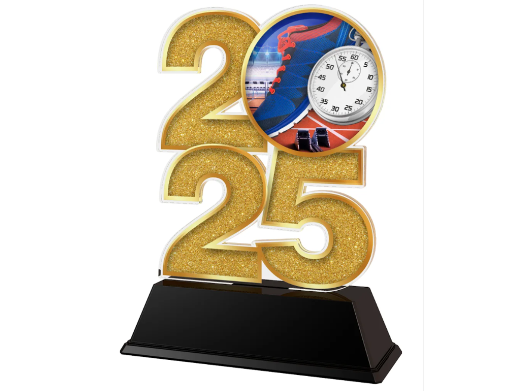 Akrylátová trofej Atletika - C2025M13