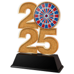 Akrylátová trofej Šipky - C2025M10