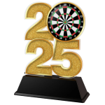 Akrylátová trofej Šipky - C2025M10