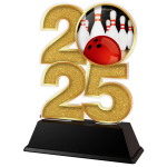 Akrylátová trofej Bowling - C2025M08
