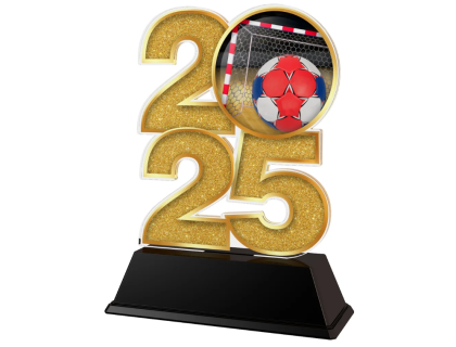 Akrylátová trofej Házená C2025M30