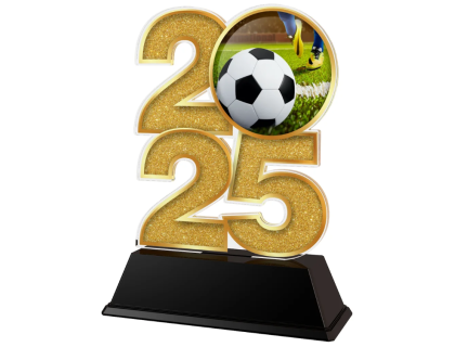 Akrylátová trofej Fotbal - C2025M05