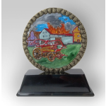 Hasičská trofej s motivem svatého Floriana