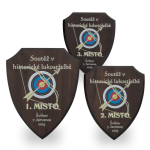 Dřevěná plaketa - hasičský vůz oldtimer 112H