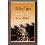 Dřevěná plaketa - hasičský vůz oldtimer 112H