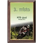 Dřevěná plaketa - hasičský vůz oldtimer 112H