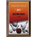 Dřevěná plaketa - hasičský vůz oldtimer 112H