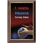 Dřevěná plaketa - hasičský vůz oldtimer 112H