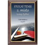 Dřevěná plaketa - hasičský vůz oldtimer 112H