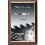 Dřevěná plaketa - hasičský vůz oldtimer 112H